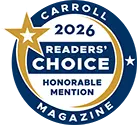 Readers' Choice 2026 Honorable Mention logo